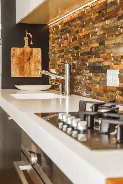 Domestic gas work in a West London kitchen