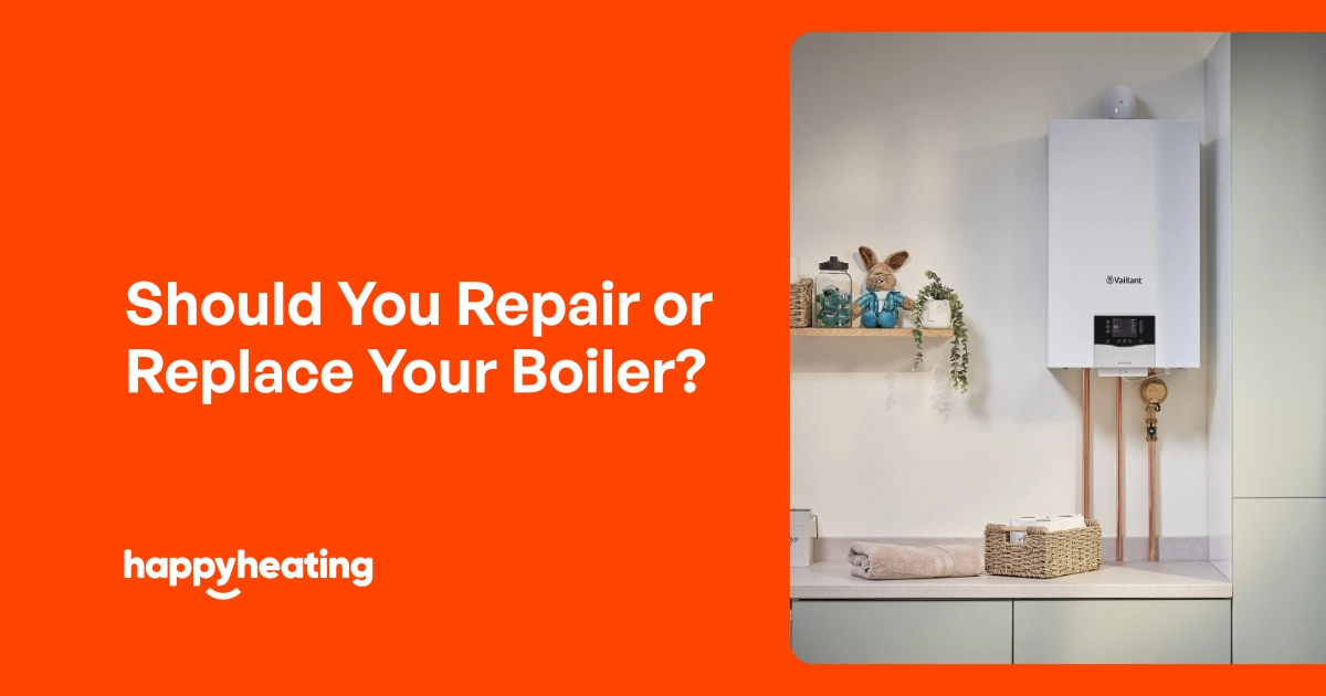 Should you repair or replace your boiler — cost comparison for West London homes — The Happy Heating Co