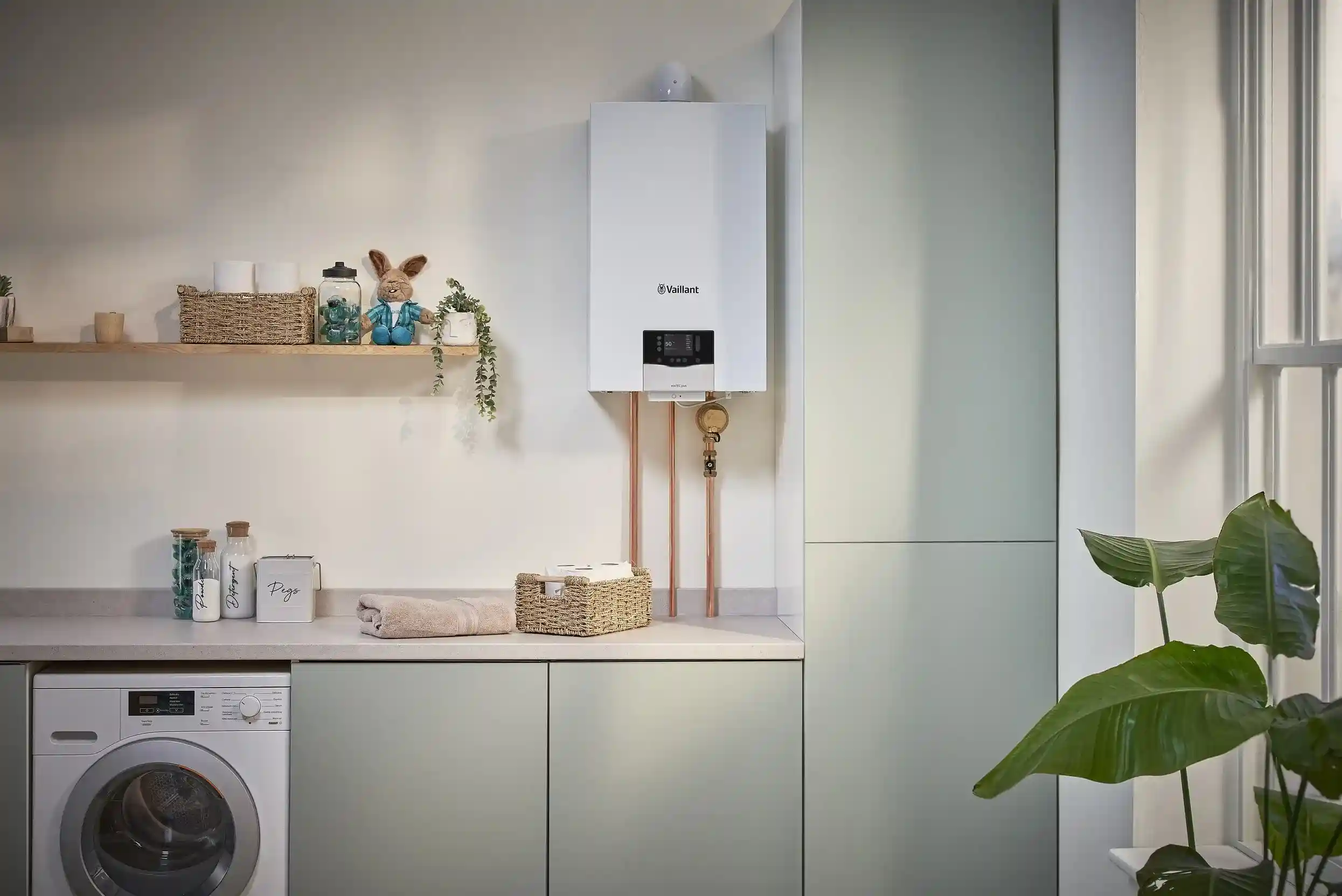 Vaillant ecoTEC combi boiler — the type of boiler we install