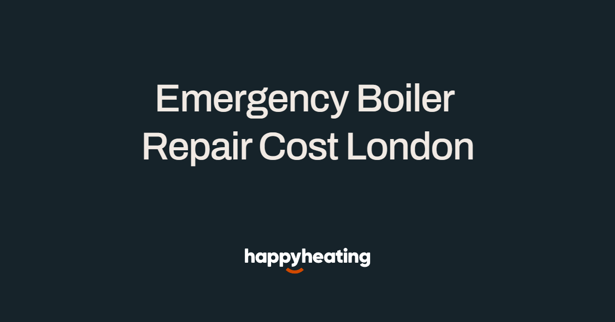 Emergency Boiler Repair Costs in West and North West London (2026)