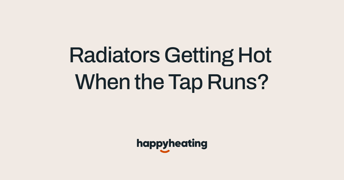 Why Do My Radiators Get Hot When I Run the Hot Water?