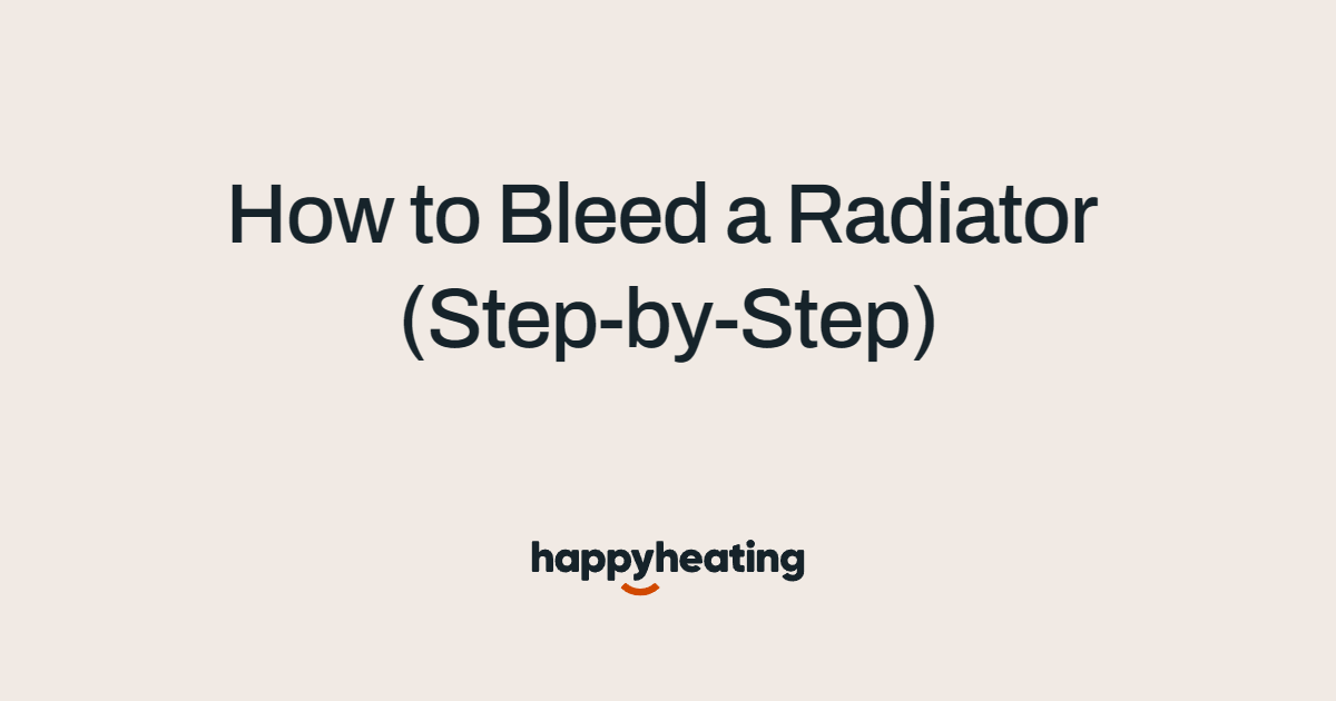 How to Bleed a Radiator (Step-by-Step)