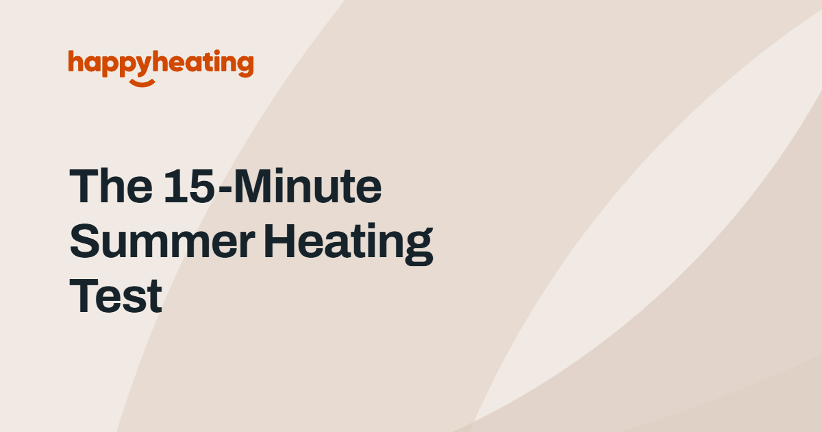 The Late Summer 15-Minute Heating Test: Before the October Cold Snap in West London