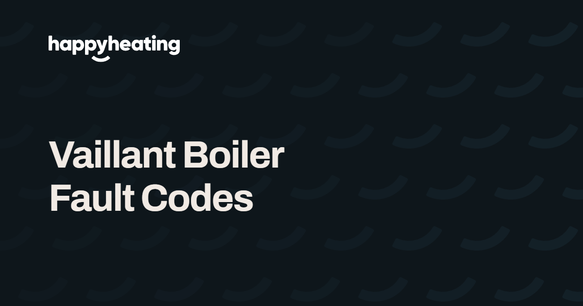 Vaillant Boiler Fault Codes Explained (F.22, F.75, F.28 and More) in West London