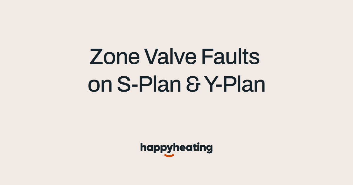 Motorised Zone Valve Faults: S-Plan and Y-Plan Troubleshooting in West London